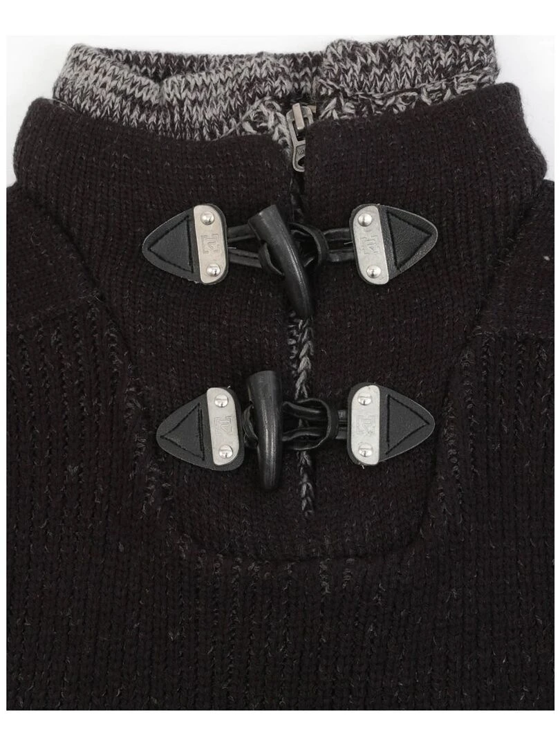 Pull col camionneur LOREY J Noir