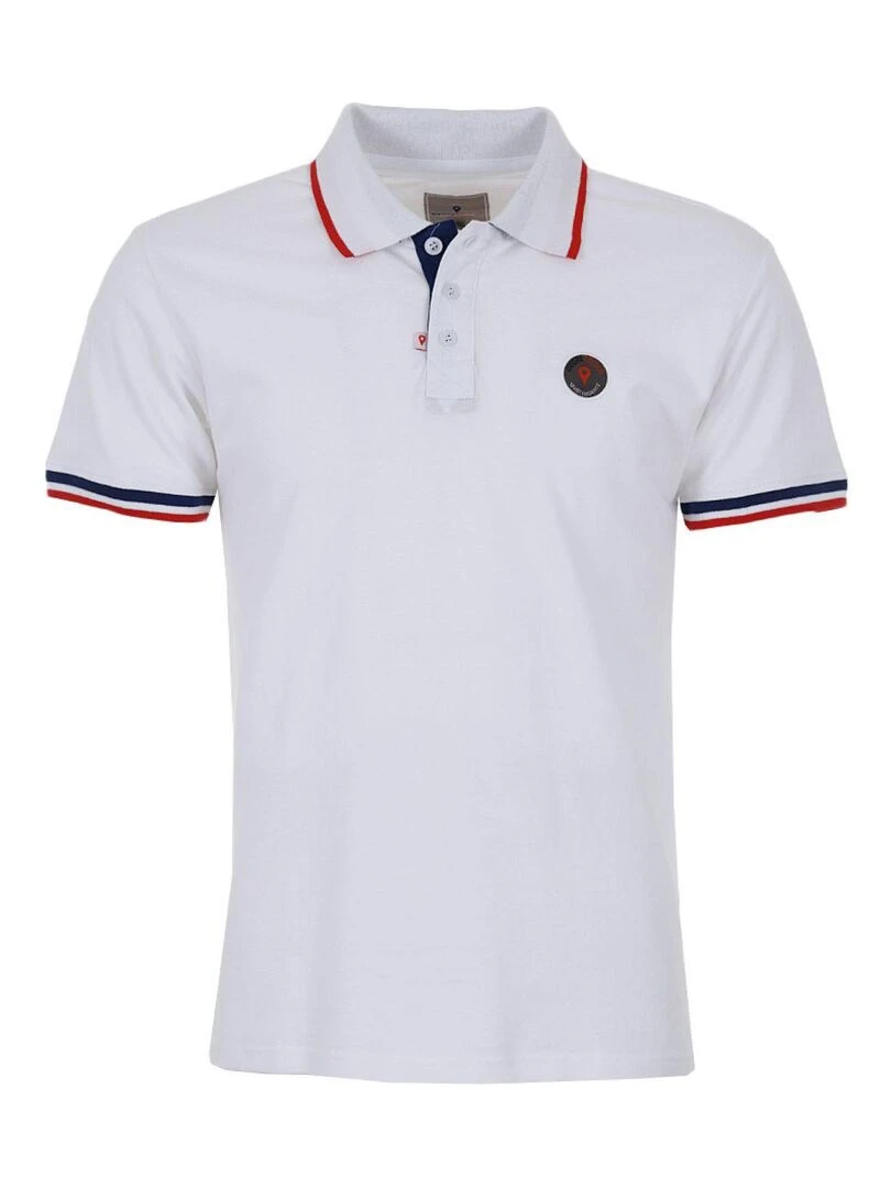Polo manches courtes garçon ECODY DEGRE CELSIUS Blanc