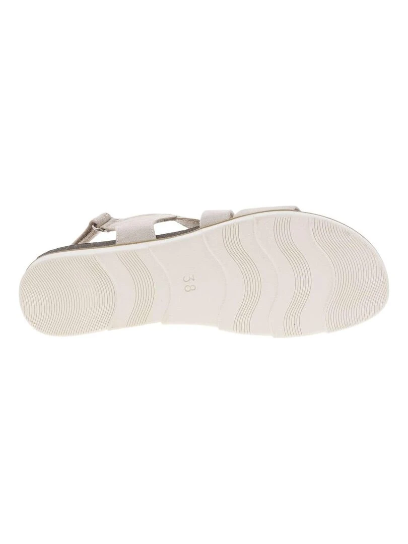 MARCO TOZZI   Nu pieds compensés bas   Beige