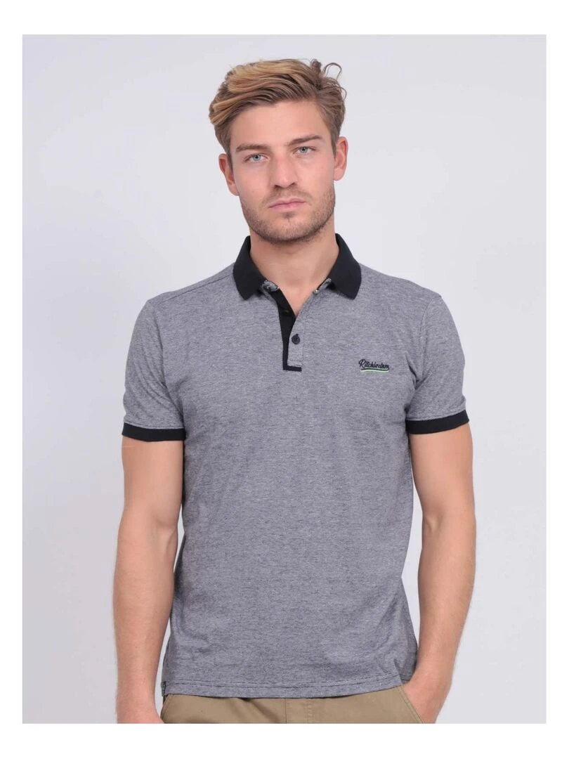 Polo pur coton POLLEY Bleu marine