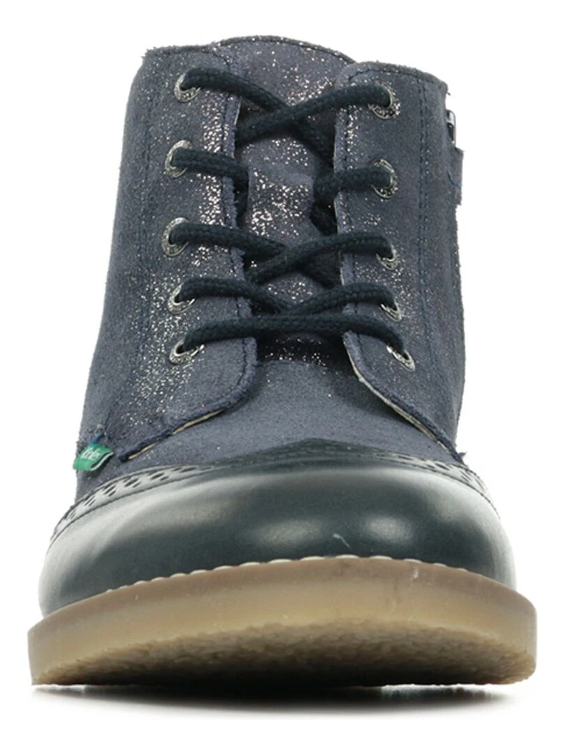 Bottines Tyrol   Bleu marine