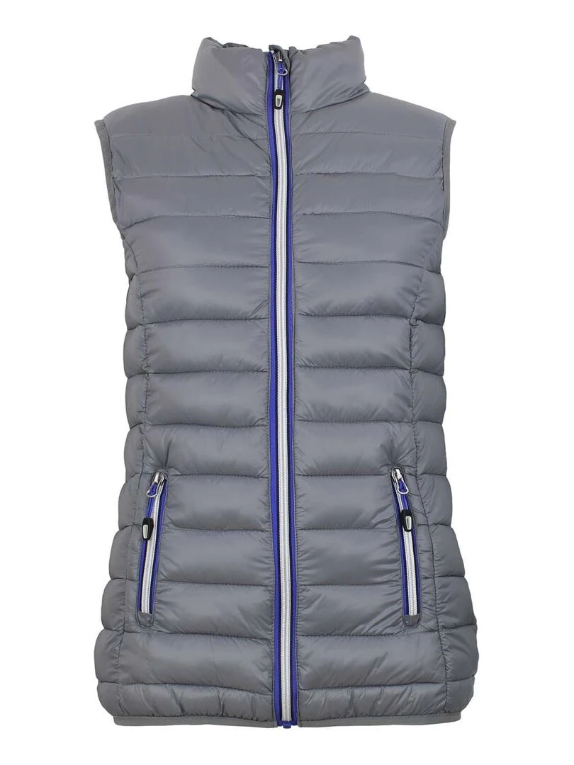 Doudoune fine sans manches femme ACOTA Gris