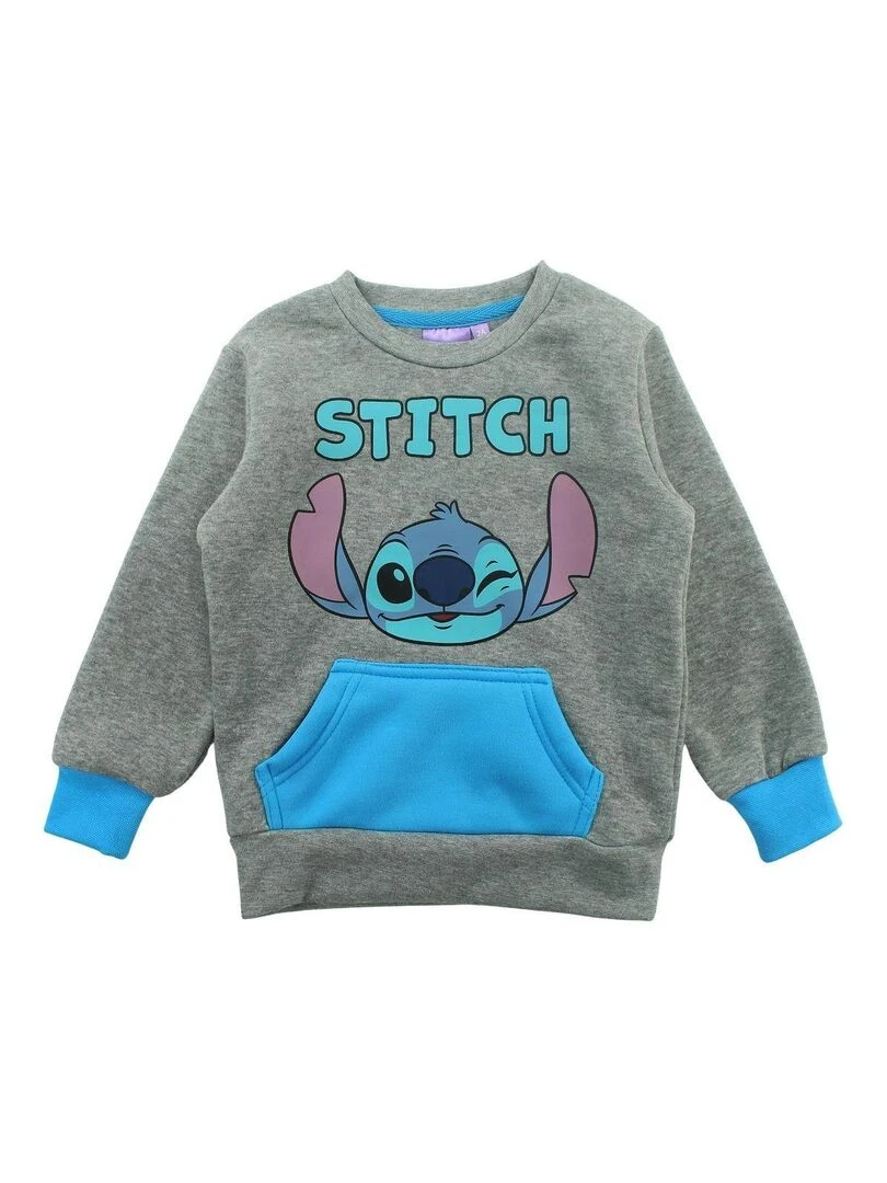 Disney Ensemble Sweat pantalon garçon Imprimé Lilo Et Stitch Gris
