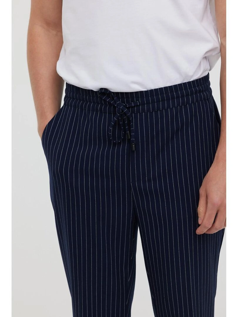 Lee Cooper   Pantalon polyester straight fit GORGEOUS   Bleu marine