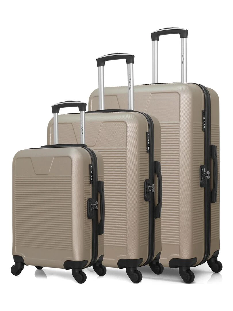 WAVE PARIS SET DE 3 SELENGA Beige