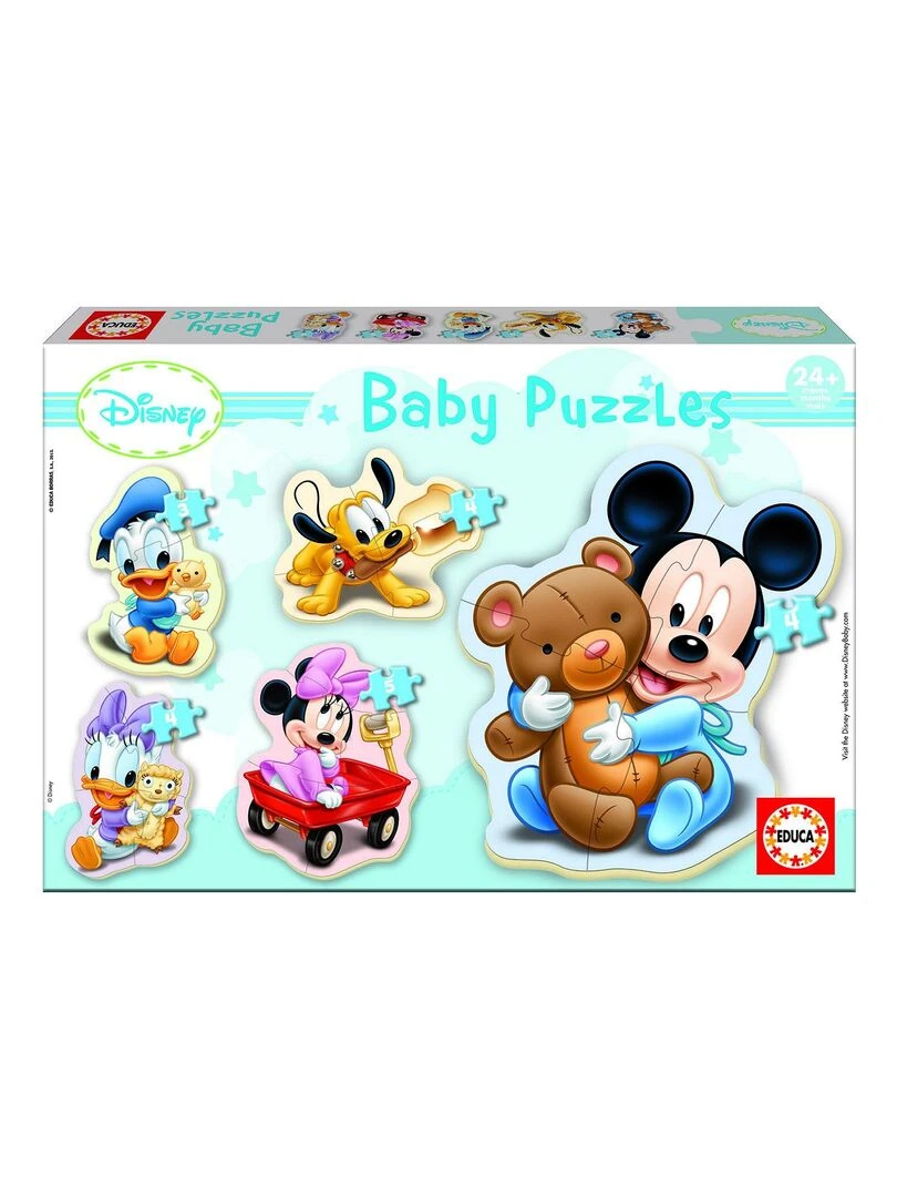 Baby puzzle 5 puzzles Disney : Mickey N/A