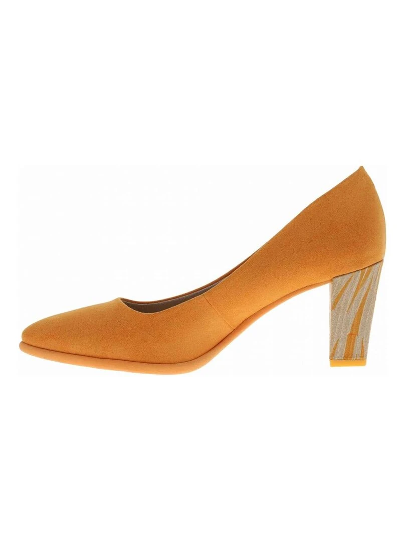 MARCO TOZZI   Escarpins à talon entonnoir   Orange