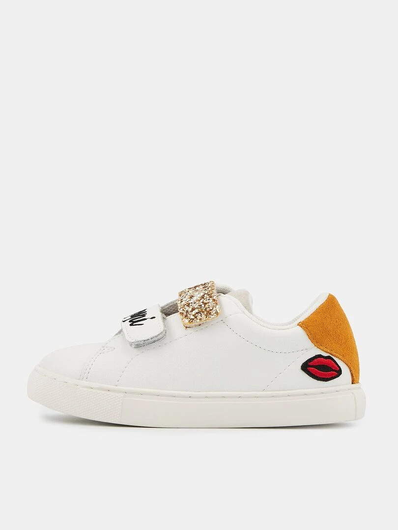 Mini Edith J'adore Papi   Blanc