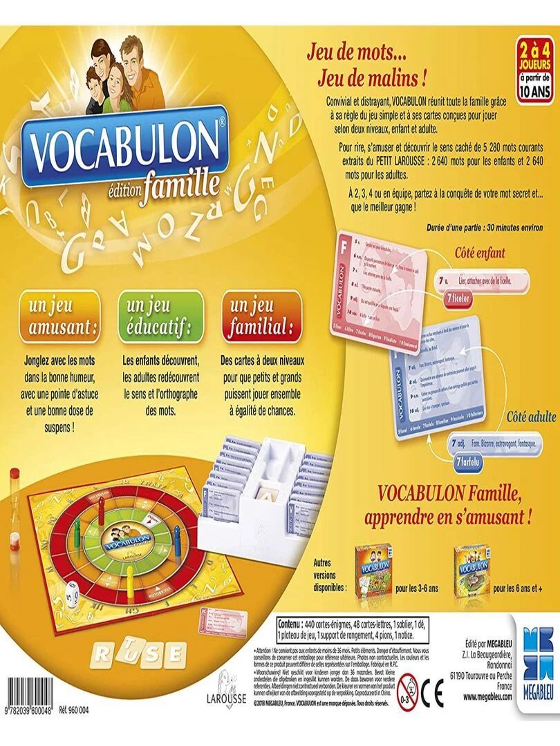 Vocabulon Famille N/A