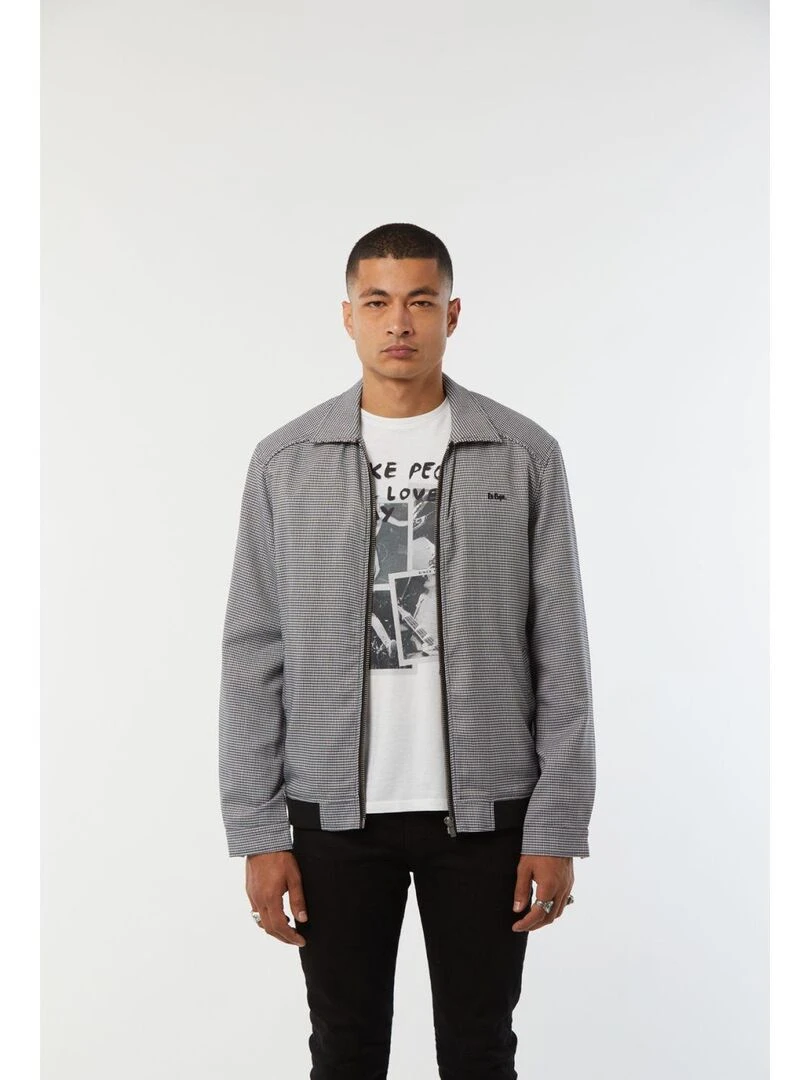 Lee Cooper Veste manches longues coton regular FRUTO Blanc Noir