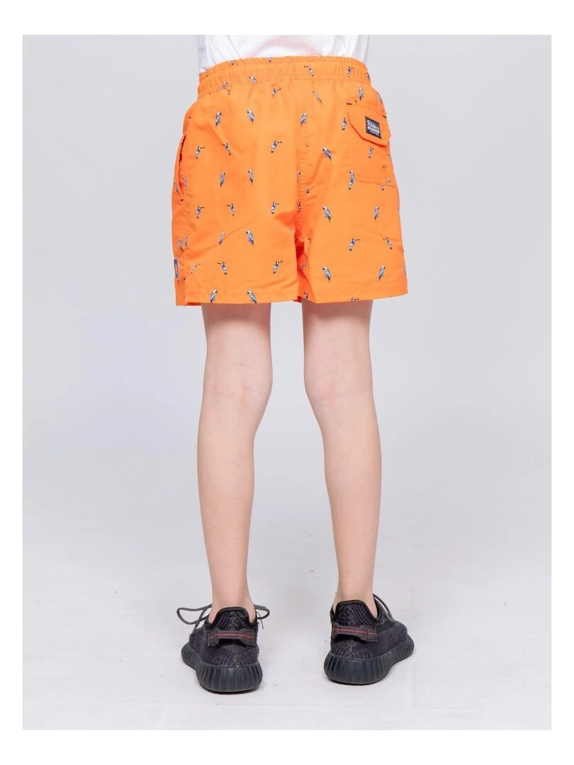 Short de bain GAZOLE J Orange