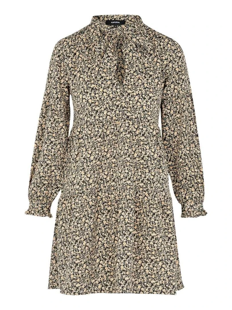 KAPORAL Robe courte liberty droite Beige