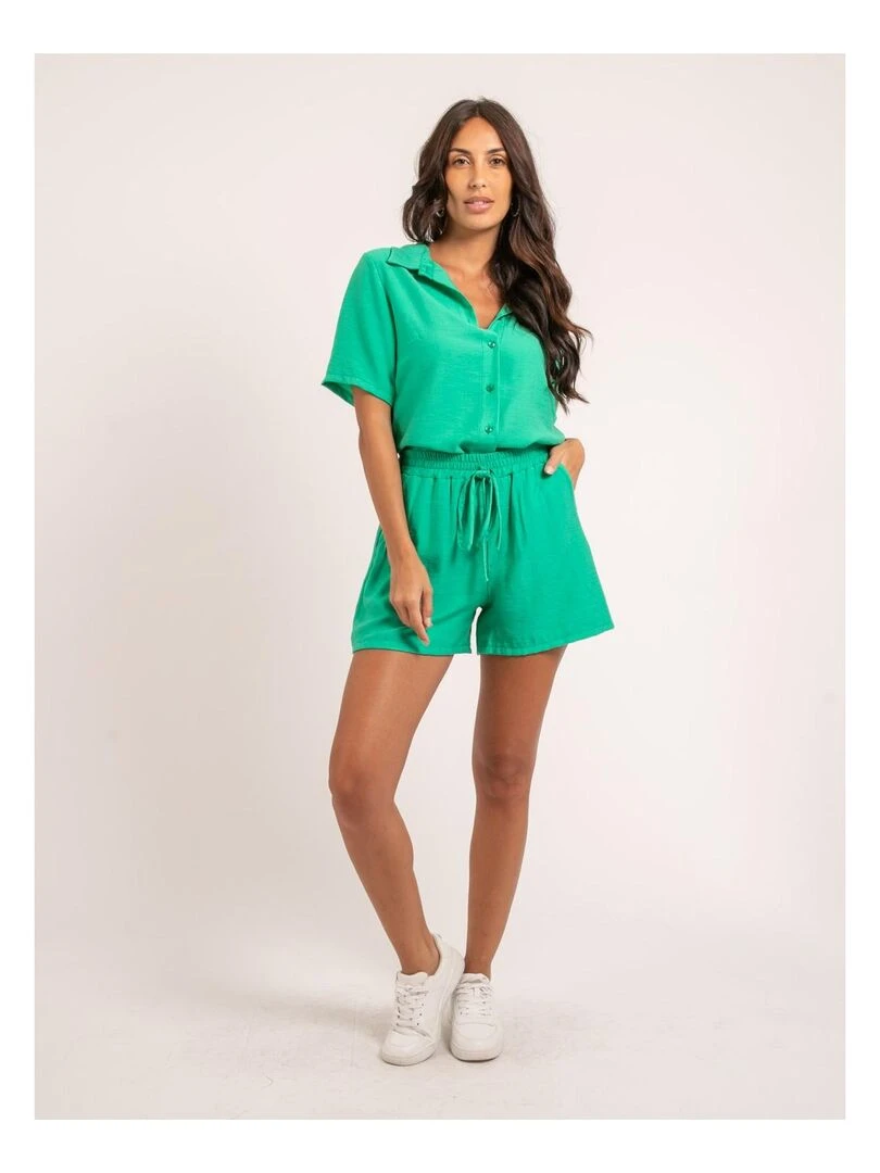 Short fluide XYBANE   Vert