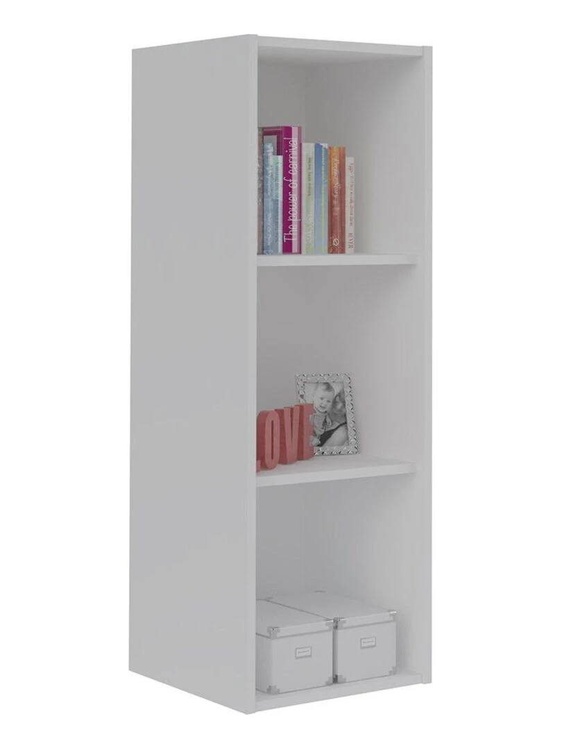Casier de rangement 3 cases Timeus AKITEN RETAIL Blanc