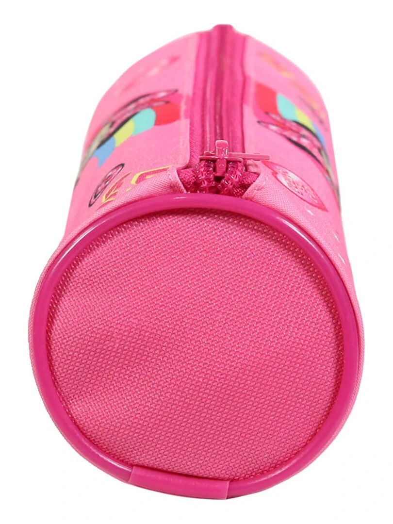 BAGTROTTER Trousse scolaire ronde Disney Minnie Rose Arc en ciel   Rose