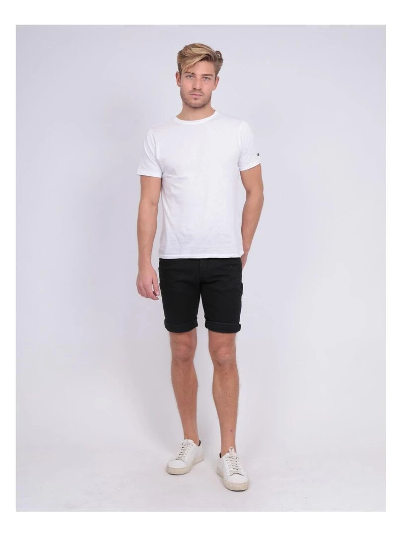 Bermuda chino BAVOLTA   Noir