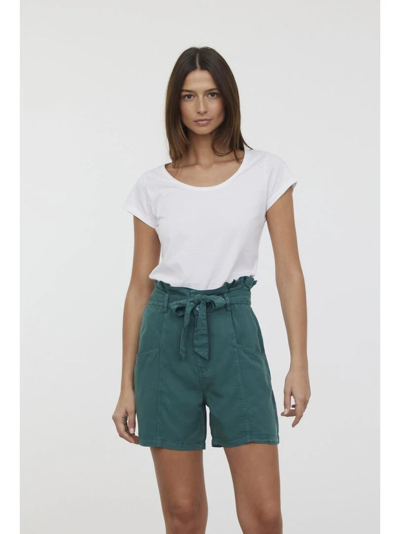 Lee Cooper Short lyocell regular NARIS Vert bouteille