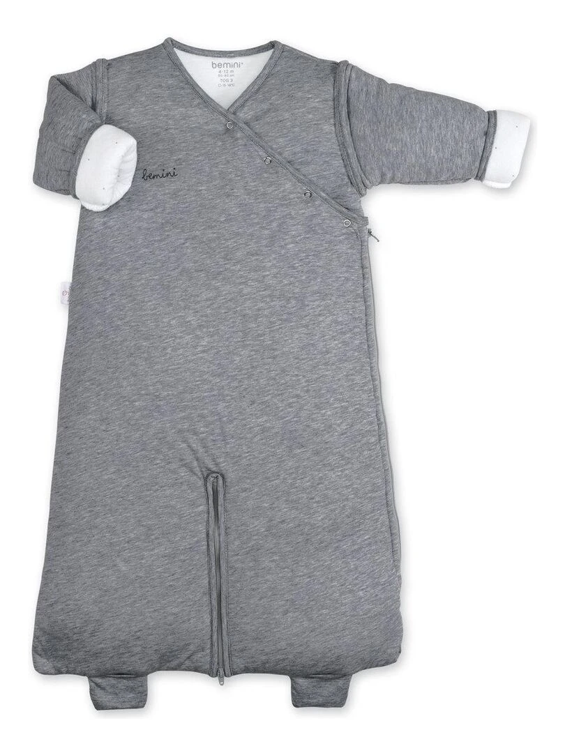 Bemini Gigoteuse jambes séparables Pady jersey et jersey Gris foncé