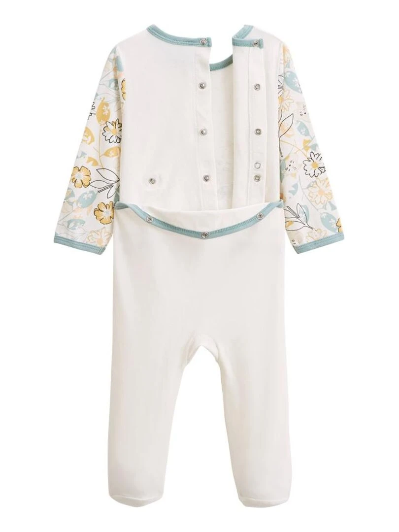 Pyjama bébé Capucine   Ecru