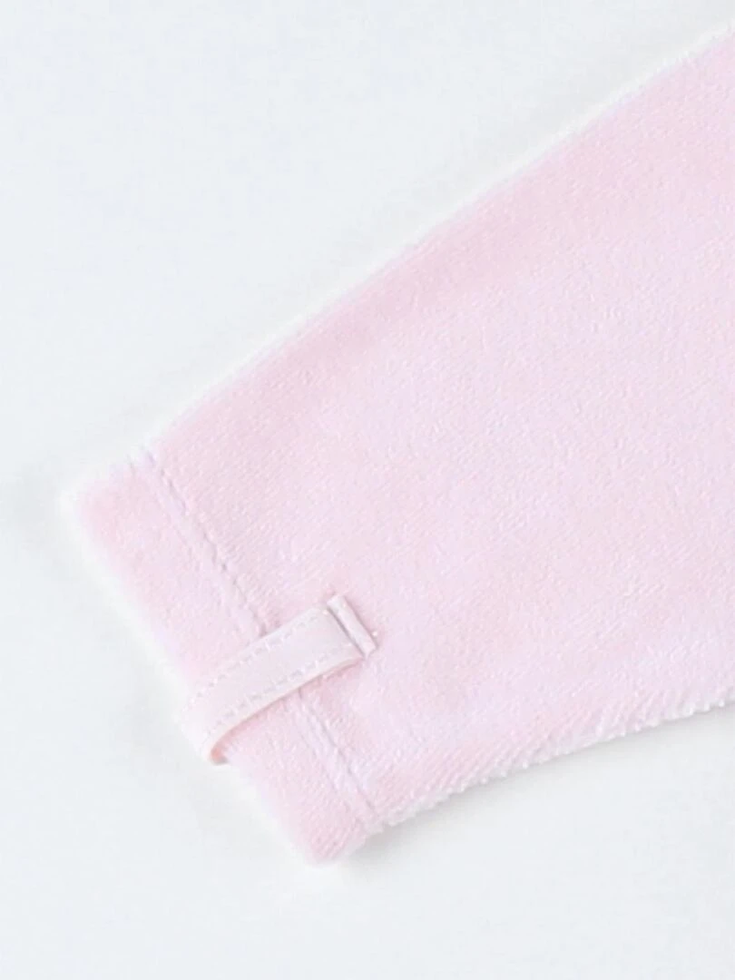 Pyjama dors bien en velours clair   Noukie's   Rose