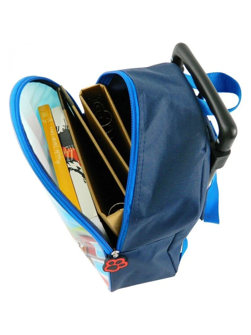 BAGTROTTER Sac à dos à roulettes Pat' Patrouille 31cm Bleu   Bleu