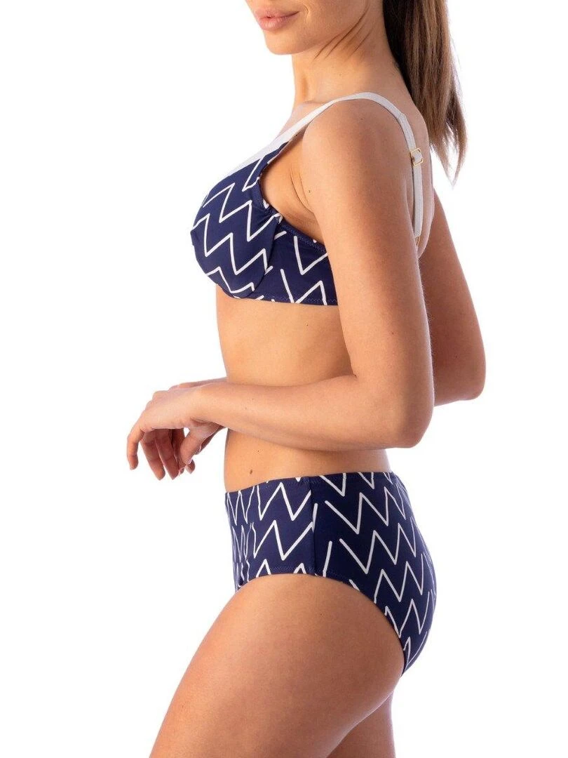 Bas de maillot de bain classique Frida   Bleu