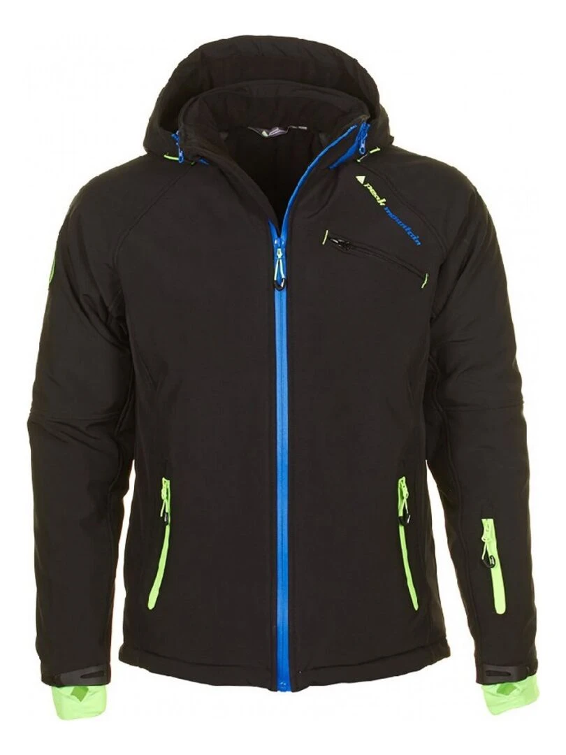 Blouson de ski homme CIMALI PEAK MOUNTAIN Noir Noir