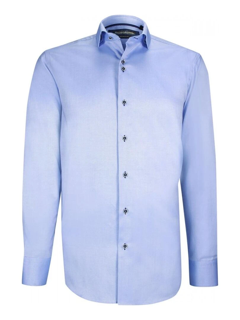 Chemise cintrée oxford FILATO Bleu ciel