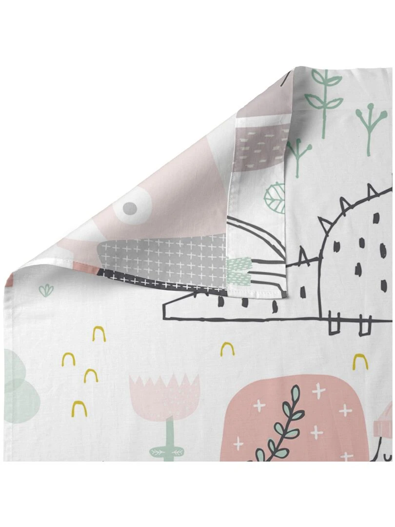 Parure de lit 2 pièces Best buddies "Happyfriday"   Blanc