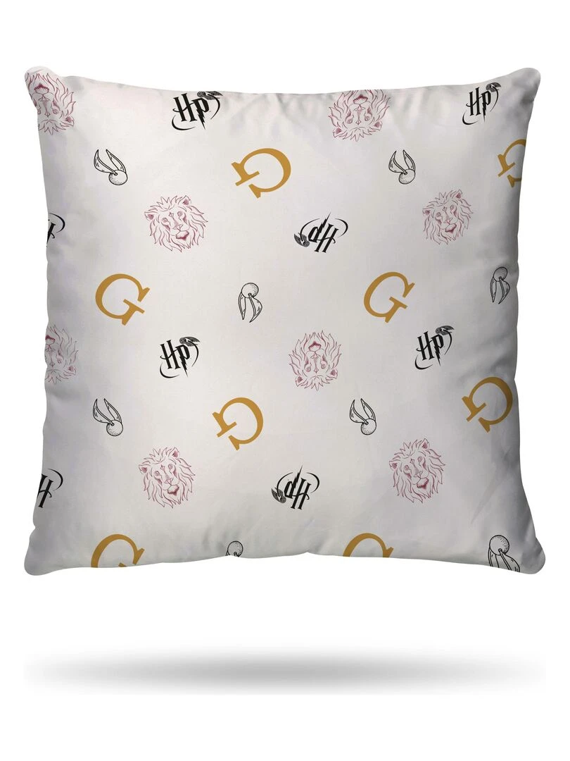 Housse de couette Harry Potter Gryffondor 200x200 cm   100% Coton   Blanc