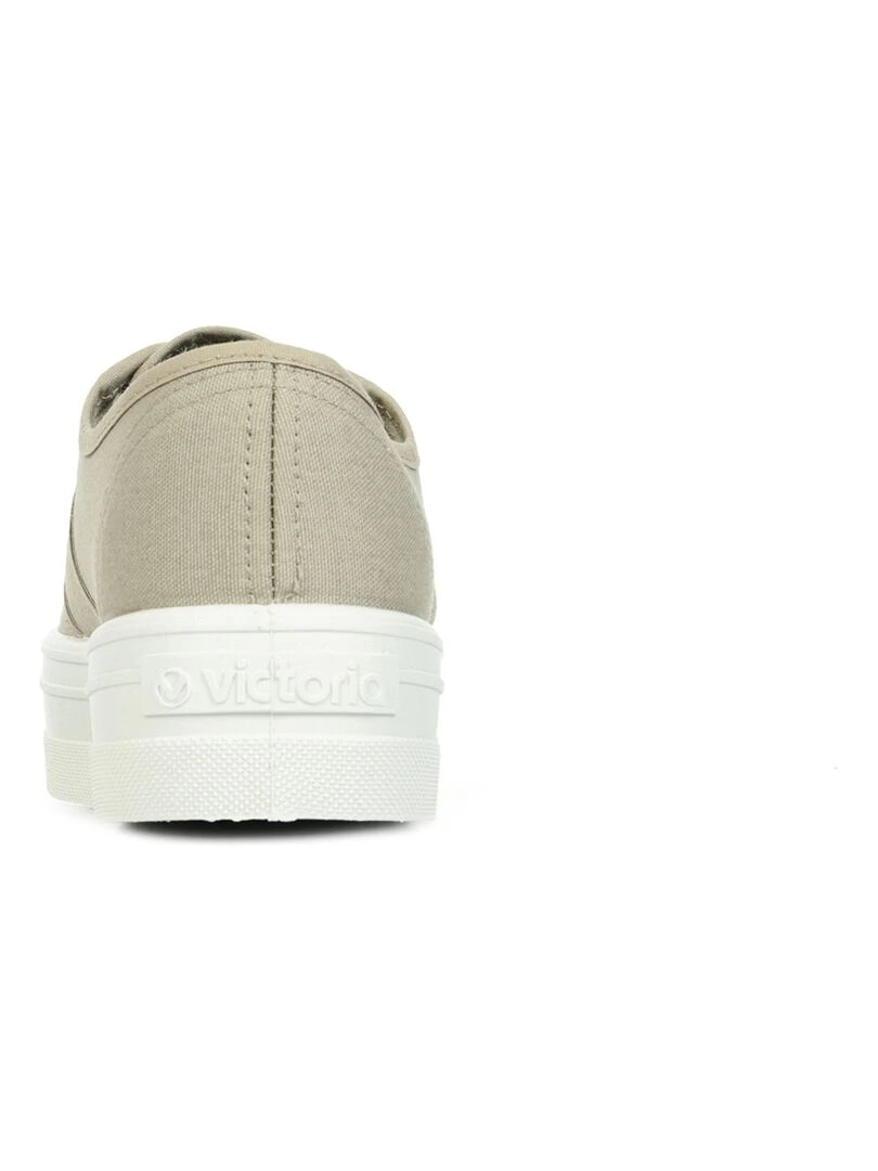 Baskets Victoria Basket Lona Plataforma   Beige