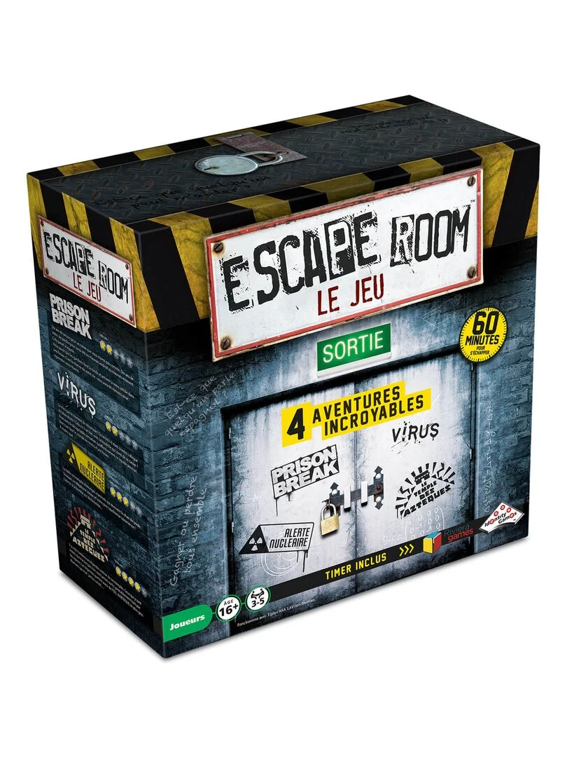 Escape Room Le jeu : Coffret de 4 jeux N/A