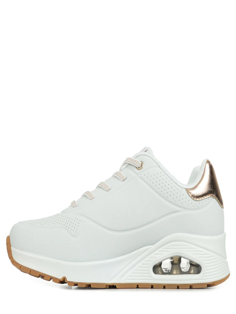 Baskets Uno   Blanc Doré