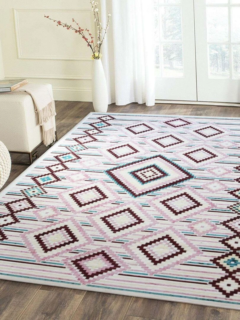 Tapis BERBERES Rose Rose