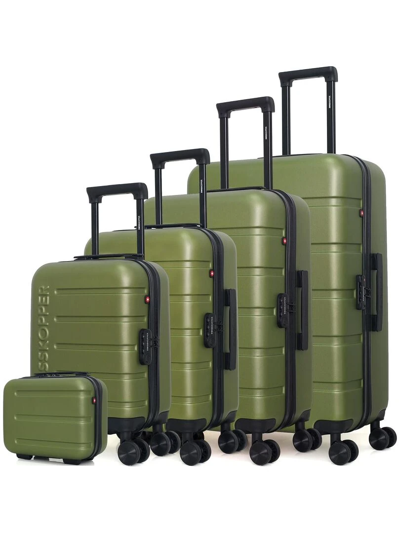 SWISS KOPPER SET DE 5 AIGLE U Vert kaki
