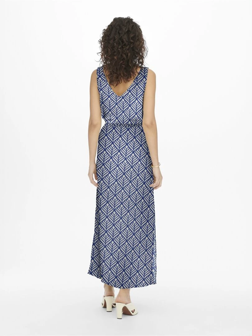Robe sans manches imprimée 'JDY' Bleu