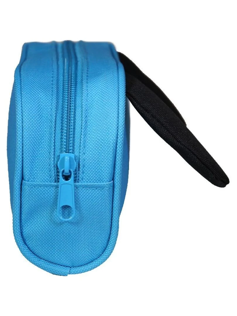 BAGTROTTER Trousse scolaire rectangulaire 3D Chien Kids Bleue   Bleu