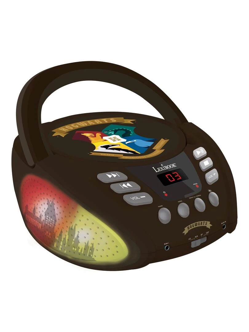 Lecteur Cd Bluetooth Harry Potter Avec Effets Lumineux N/A