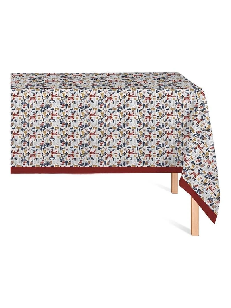 Nappe rectangulaire 150x250 cm Warmy Rouge