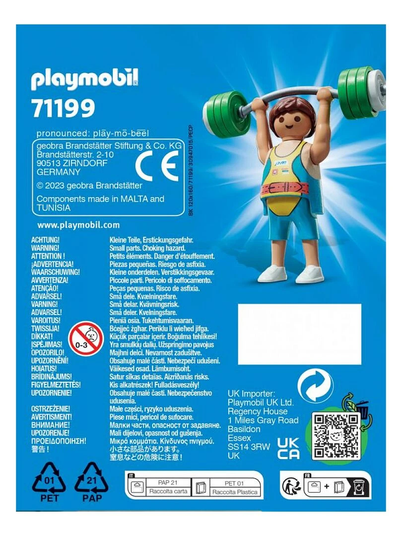 71199 'Playmobil' Haltérophile   N/A