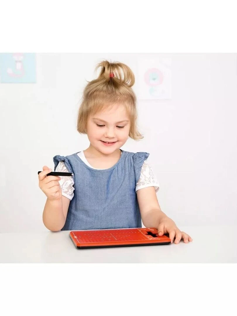 Tableau à dessin magnétique rouge   N/A