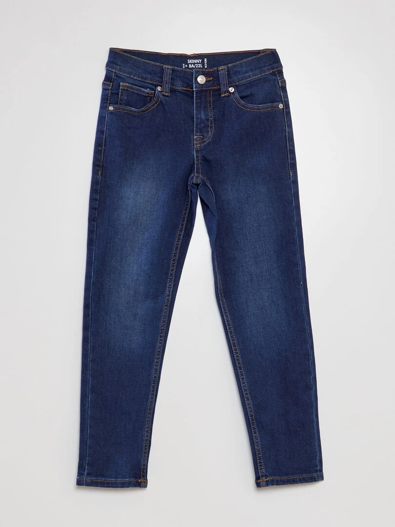 Jean skinny Bleu brut