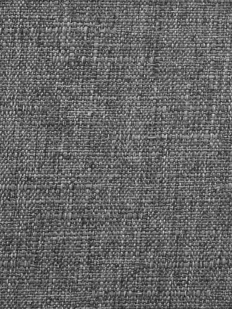 Rideau isolant épais chiné à oeillets   Gris clair