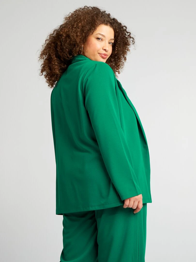 Veste de tailleur fluide 'Only Carmakoma'   Vert