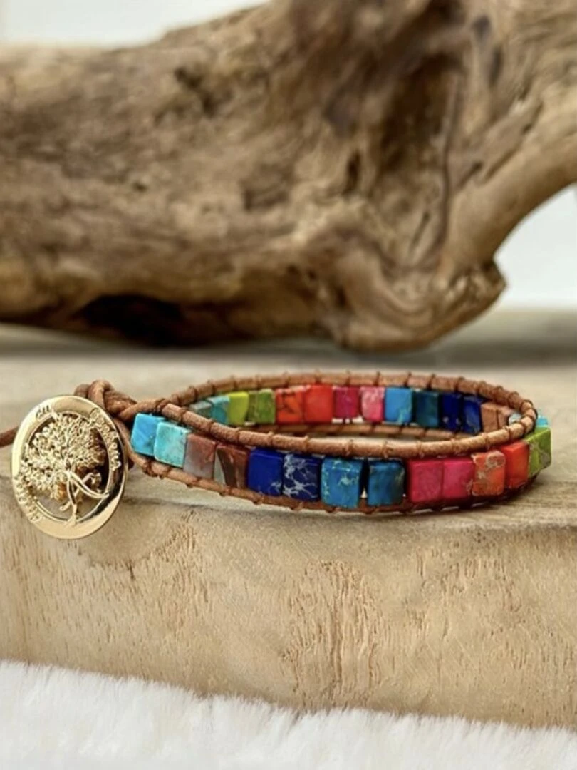Bracelet 7 chakras Orange