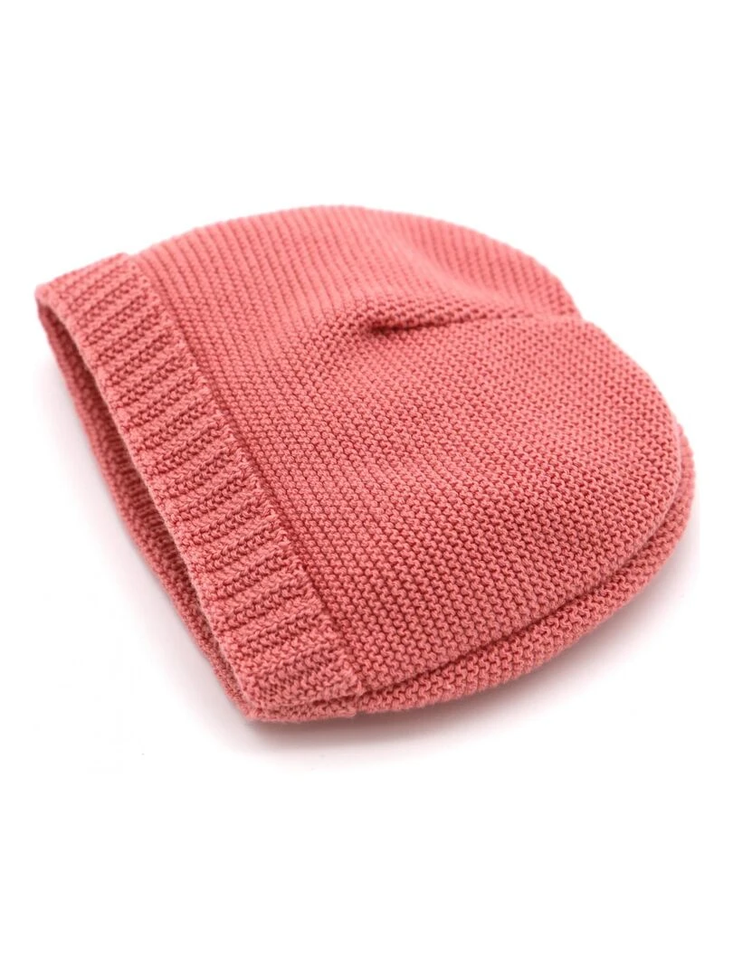 Ensemble tricoté   100% coton bio   1 à 3 mois   Rouge