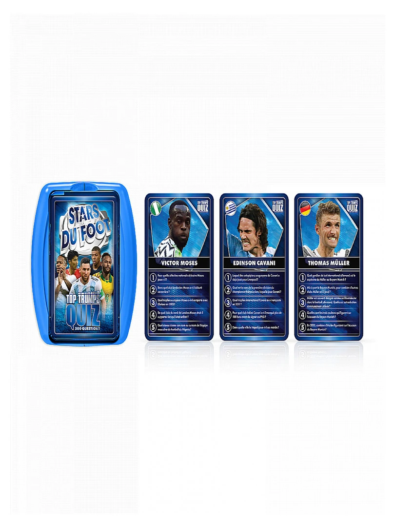 Top Trumps Quiz Stars Du Foot N/A