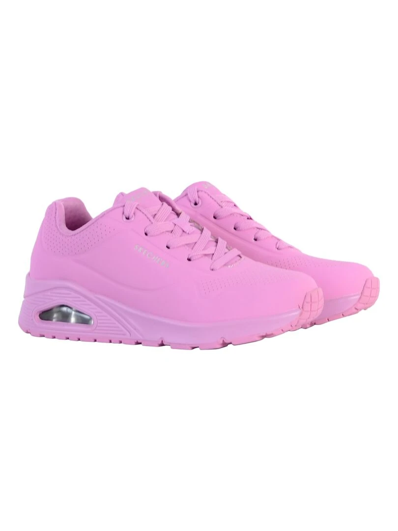 Basket à lacets Skechers Stand On Air Femme   Rose