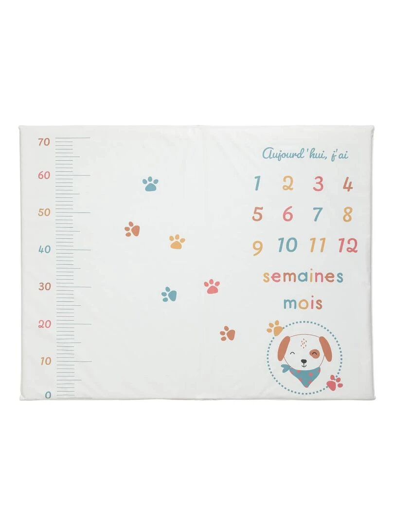 Tapis de jeu avec étapes bébé Toutou Marron noisette