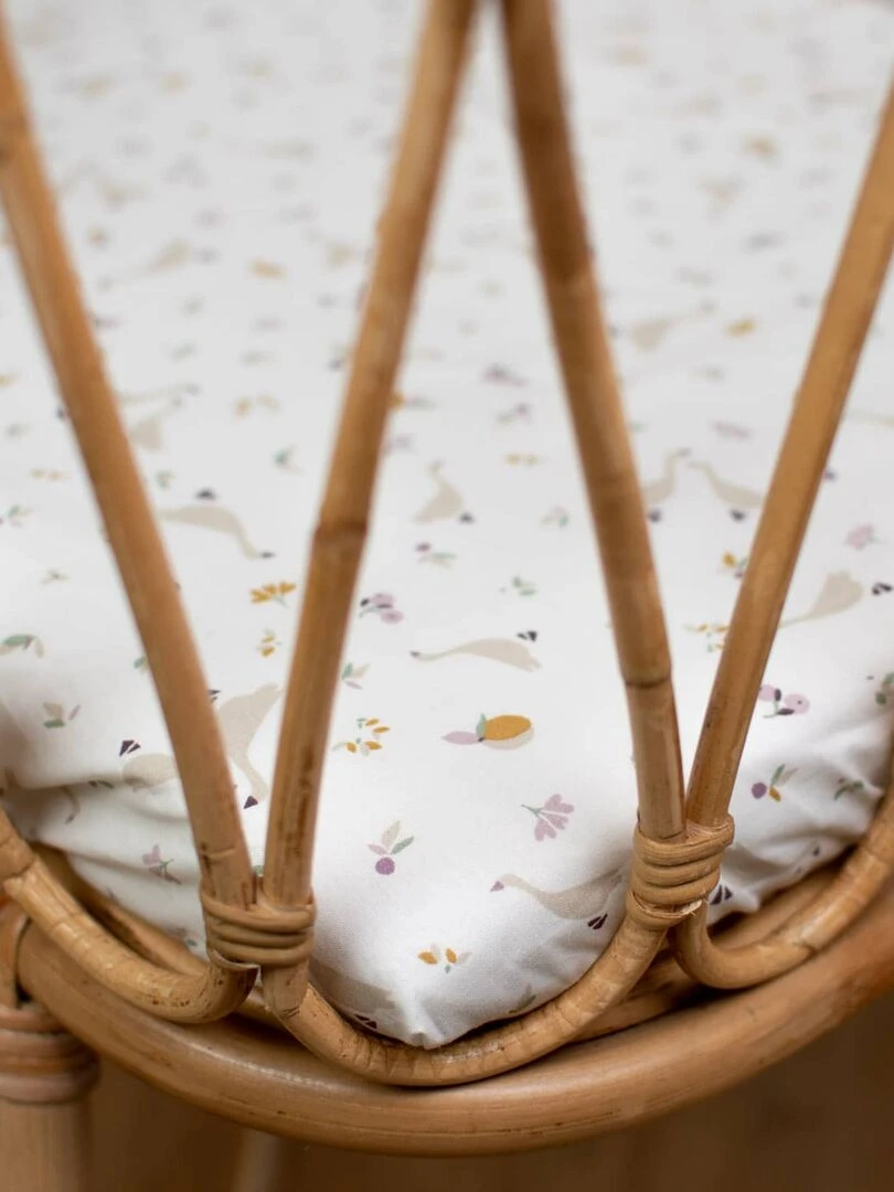 Drap housse berceau en coton Sidonia Multicolore
